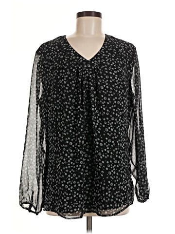 Coldwater Creek Long Sleeve Blouse (view 1)