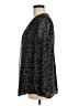 Coldwater Creek 100% Polyester Polka Dots Black Long Sleeve Blouse Size M - photo 5