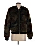 Marrakech 100% Modacrylic Camo Green Faux Fur Jacket Size S - photo 1