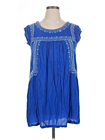 Earthbound Trading Co. Sleeveless Blouse (view 1)