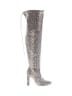 Just Fab Gray Boots Size 7 1/2 - photo 1