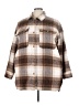 Banana Republic Plaid Brown Coat Size XXL - photo 1