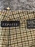 Express Houndstooth Gray Green Dress Pants Size 1 - 2 - photo 7