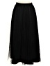 Self-Portrait Solid Black Formal Skirt Size 6 - photo 2