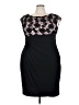 Connected Apparel Black Cocktail Dress Size 18w - photo 1
