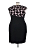 Connected Apparel Black Cocktail Dress Size 18w - photo 2