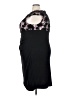 Connected Apparel Black Cocktail Dress Size 18w - photo 5