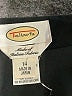 Talbots Solid Black Formal Skirt Size 14 - photo 4