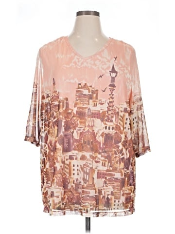 Catherines 3/4 Sleeve Blouse (view 1)