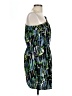 Angie 100% Polyester Graphic Green Cocktail Dress Size L - photo 4
