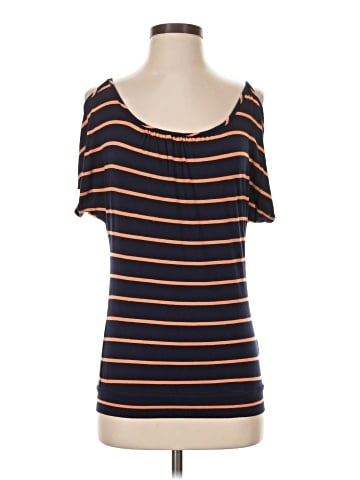 Red Haute Short Sleeve Top (view 1)