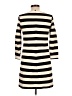 Theory Stripes Tan Ivory Casual Dress Size L - photo 2