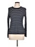 J. McLaughlin Chevron-herringbone Blue Cardigan Size L - photo 1