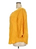 Torrid 100% Rayon Yellow 3/4 Sleeve Blouse Size 3X Plus (3) - photo 5