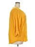 Torrid 100% Rayon Yellow 3/4 Sleeve Blouse Size 3X Plus (3) - photo 4