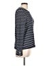 J. McLaughlin Chevron-herringbone Blue Cardigan Size L - photo 4