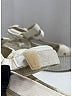 Chloé Metallic Ivory Sandals Size EU 39 - photo 4