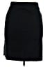 Versona 100% Polyester Solid Black Formal Skirt Size XL - photo 2