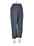 Gloria Vanderbilt Solid Blue Casual Pants Size 8 - photo 1