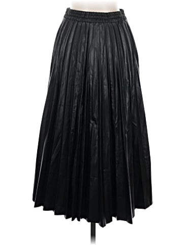 Max Studio Faux Leather Skirt (view 2)