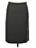 Prada Solid Gray Wool Blend Pencil Skirt Size EU (IT) 42 / US 6 - photo 1