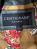 Centigrade 100% Leather Green Raincoat Size L - photo 6