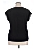 Tahari Black Short Sleeve Top Size XL - photo 2