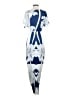 Commense Graphic Blue Casual Dress Size S - photo 2