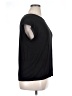 Tahari Black Short Sleeve Top Size XL - photo 4