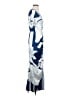 Commense Graphic Blue Casual Dress Size S - photo 4