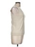 August Silk Ivory Sweater Vest Size M - photo 4