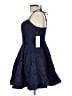 Katia Rae 100% Polyester Hearts Blue Cocktail Dress Size L - photo 5