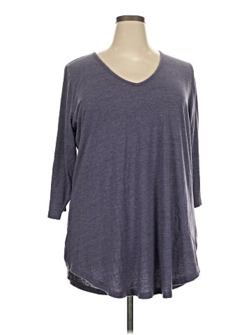 Torrid 3/4 Sleeve T-Shirt (view 1)