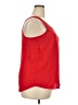 Faded Glory 100% Polyester Red Sleeveless Blouse Size XXL - photo 4