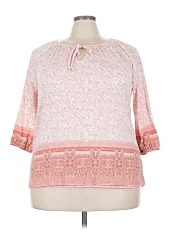 Como Vintage 3/4 Sleeve Blouse (view 1)