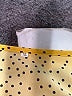 Unbranded 100% Polyester Polka Dots Yellow Short Sleeve Blouse Size XL - photo 7