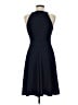 Wisp Chevron-herringbone Blue Casual Dress Size 6 - photo 2