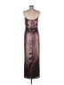MARCHESA notte Metallic Brown Burgundy Cocktail Dress Size 8 - photo 2