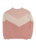 Sovereign Code 100% Polyester Chevron-herringbone Pink Pullover Sweater Size 10 - photo 1