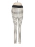 Lou & Grey Houndstooth Ivory Casual Pants Size M - photo 1