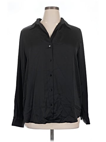 Skies Are Blue Long Sleeve Blouse (view 1)