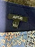 Apt. 9 Blue 3/4 Sleeve Blouse Size L - photo 7