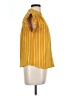Monteau Yellow Short Sleeve Blouse Size L - photo 4