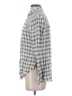 BKE 100% Rayon Checkered-gingham Gray Long Sleeve Button-Down Shirt Size S - photo 5