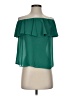 Dejavu 100% Polyester Green Sleeveless Blouse Size S - photo 1