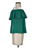 Dejavu 100% Polyester Green Sleeveless Blouse Size S - photo 4