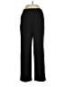 Larry Levine Solid Black Dress Pants Size 6 Petite - photo 1