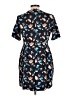 Lands' End Graphic Black Casual Dress Size 12 (petite) - photo 2