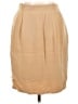 Dana Buchman 100% Silk Solid Tan Silk Skirt Size 10 - photo 1