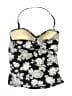 Merona Paisley Black Swimsuit Top Size M - photo 2